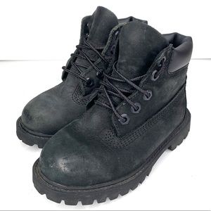 TIMBERLAND Toddler Black Classic Winter Boots
